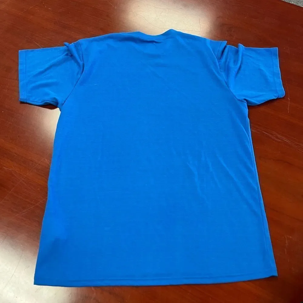 The North Face Vapor Wick Blue T-Shirt sz S NWOT